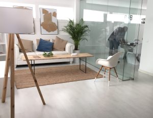 reforma integral oficina blue cell